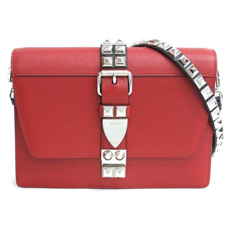 prada elektra red|Prada Saffiano Leather Elektra .